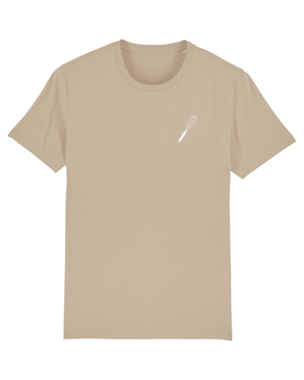 Tricou „TEL” cu broderie alba - Image 3