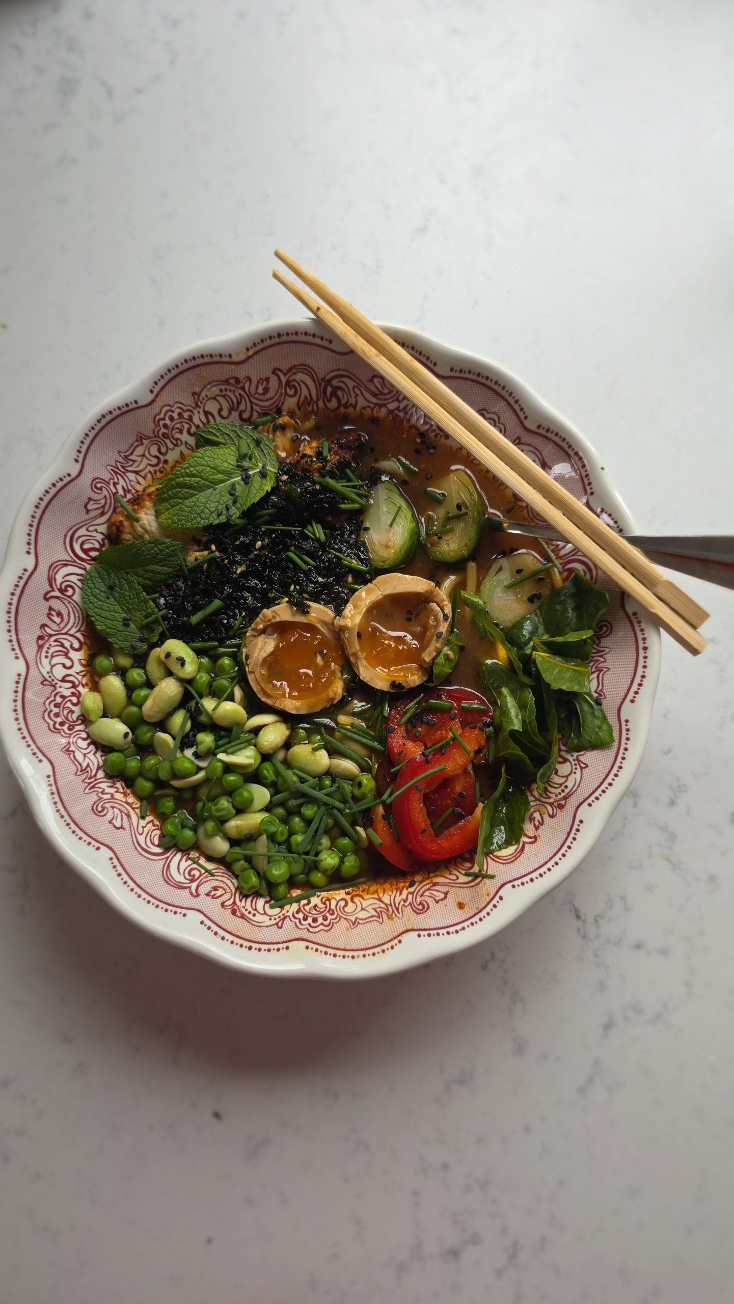 Supă ramen, varianta mea, făcută în casă