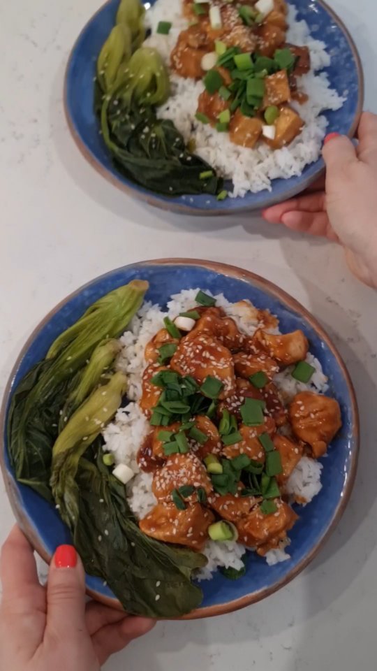 Pui teriyaki și tofu teriyaki - umami la superlativ