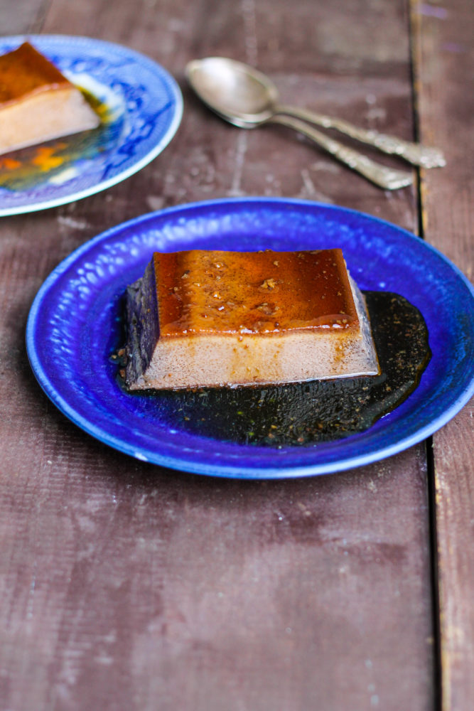 Cremă de zahăr ars cu ciocolată