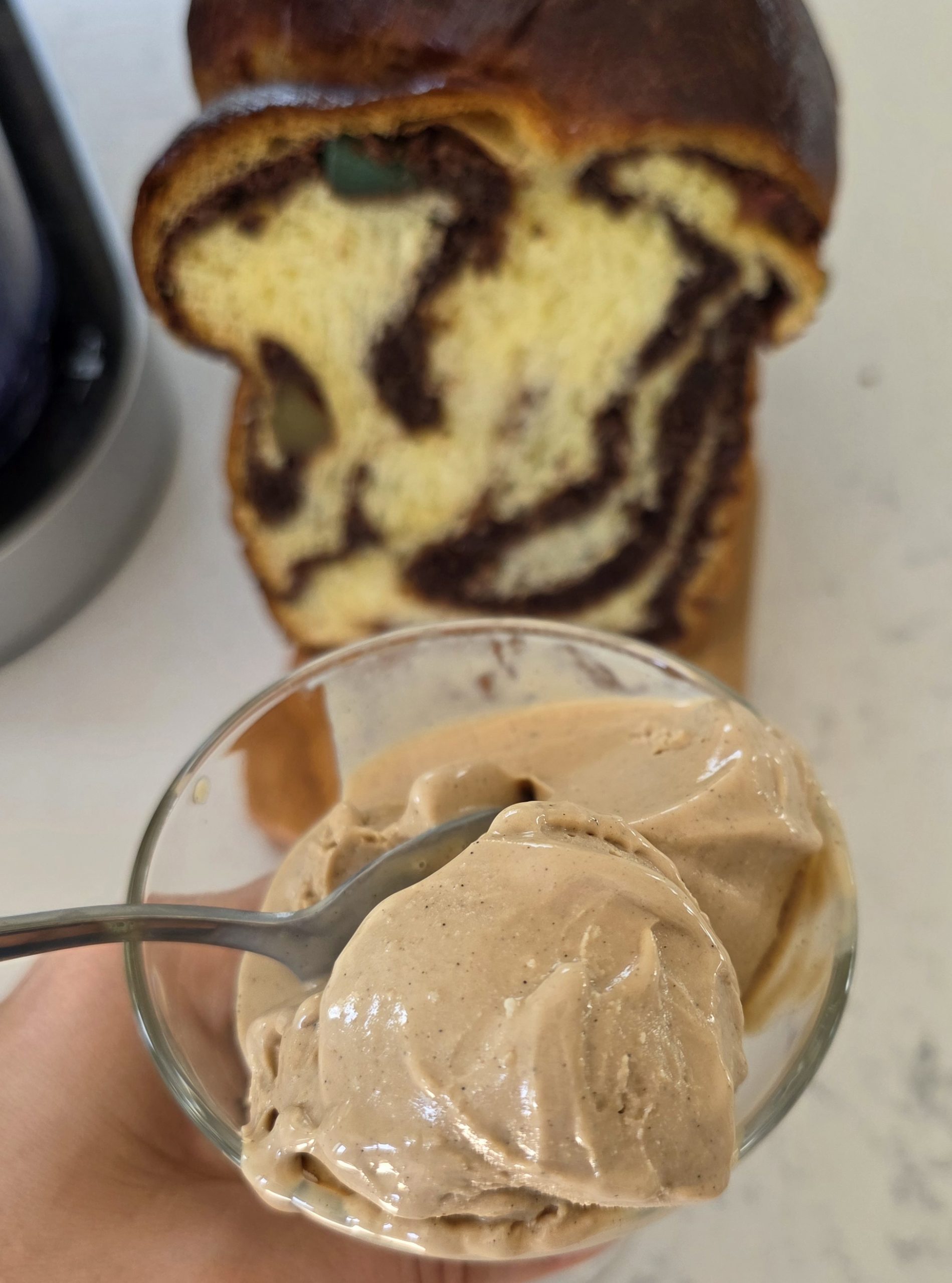 Înghețată de cozonac la Ninja CREAMi